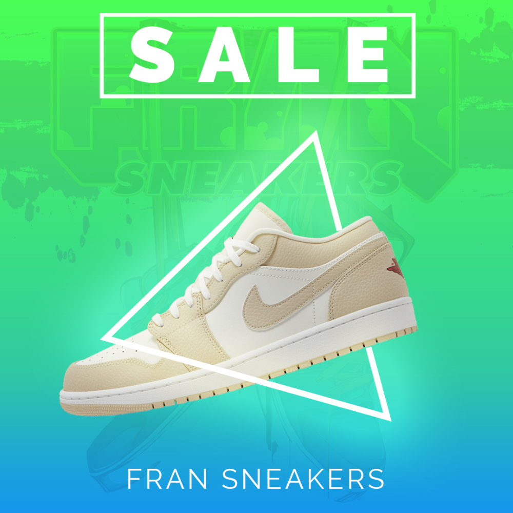 Jordan 1 Low SE Sail Rattan (FB7168-121)