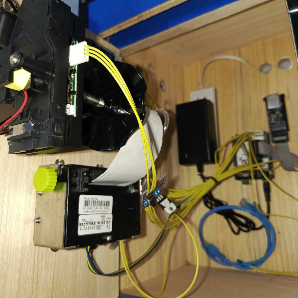 Arclem X Omada / Mikrotik vendo with auto cut printer