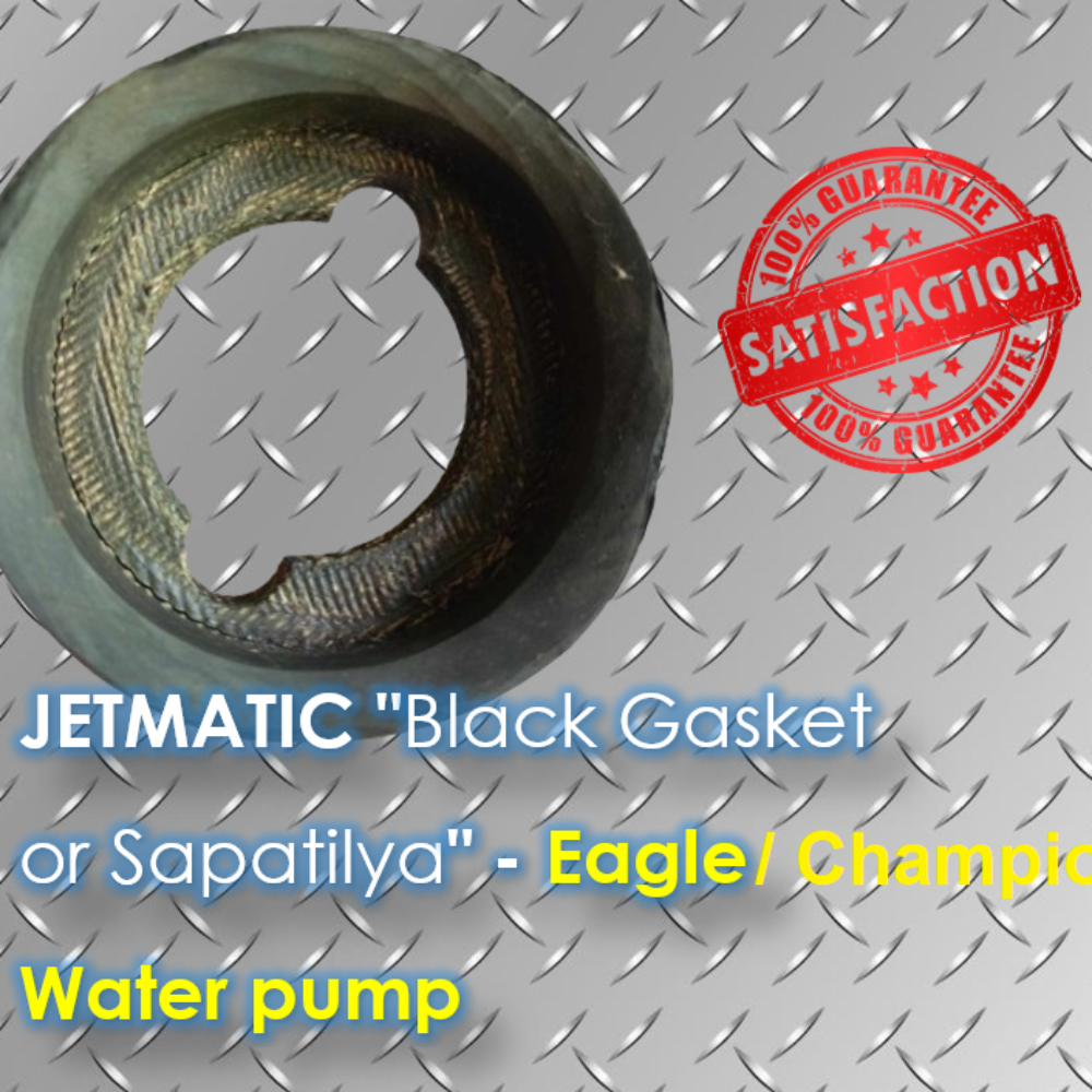 BLACK GASKET OR SAPATILYA- EAGLE/ CHAMPION WATERPUMP