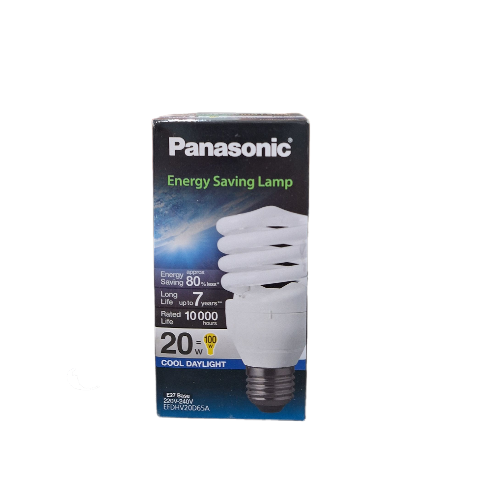 Panasonic Energy Saving Spiral Light Bulb
