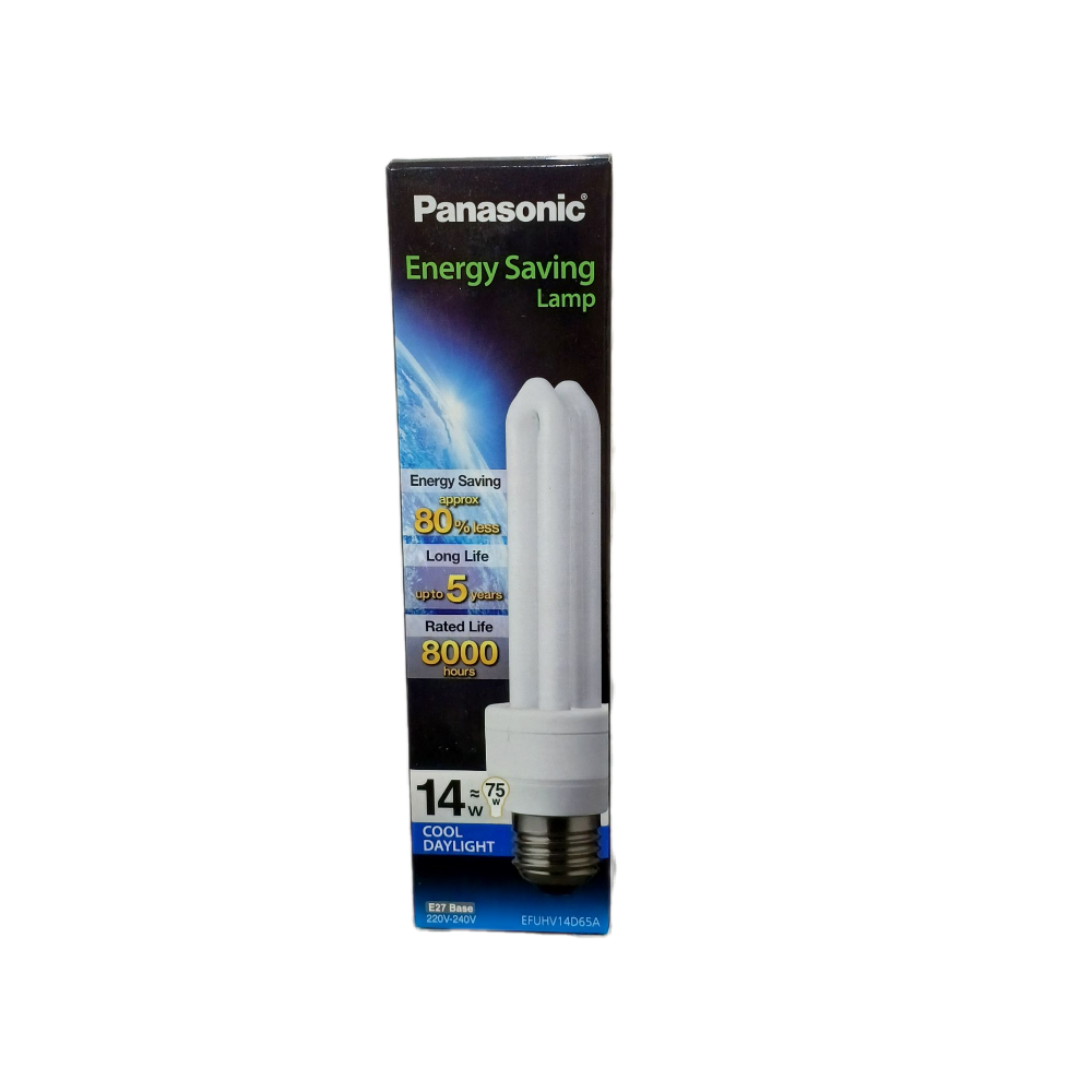 Panasonic 2UType CFL Light Bulb 14 Watts