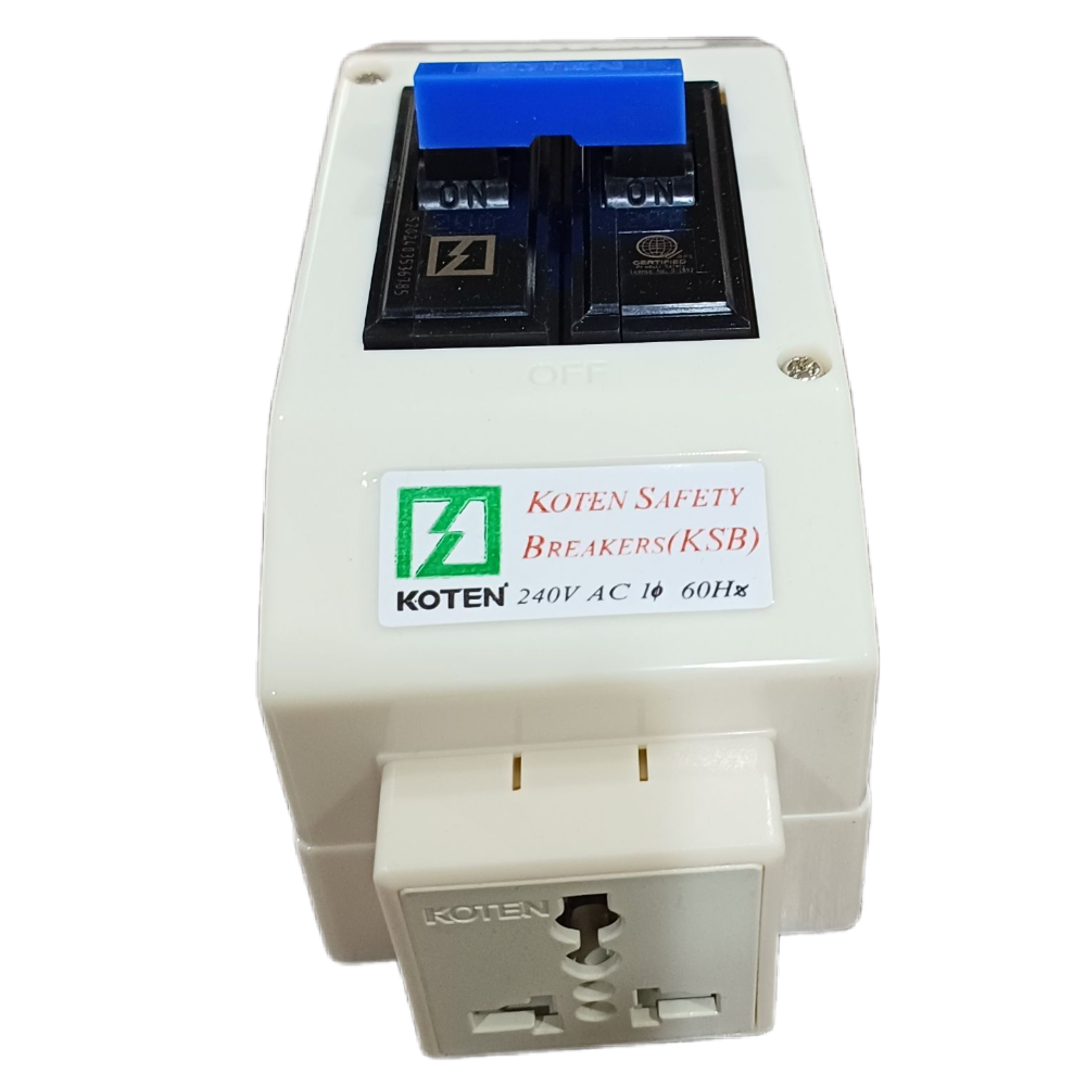 Koten Safety Breaker KSB-S With Outlet 20 amps