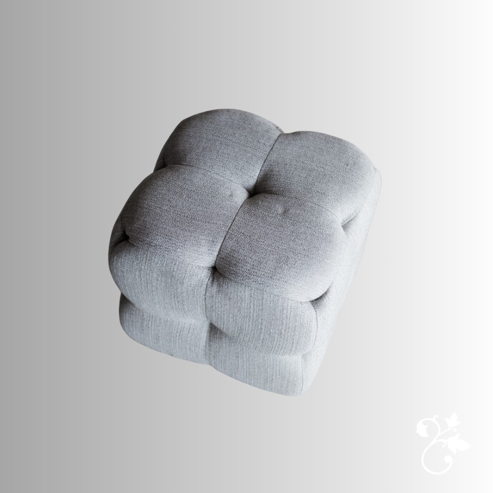 Dimpled Single Ottoman