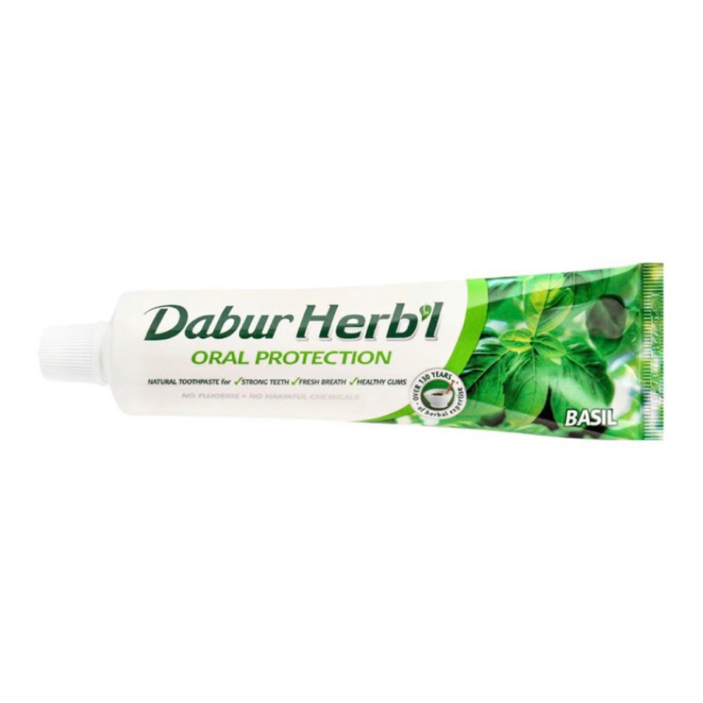 Basil Toothpaste, Dabur