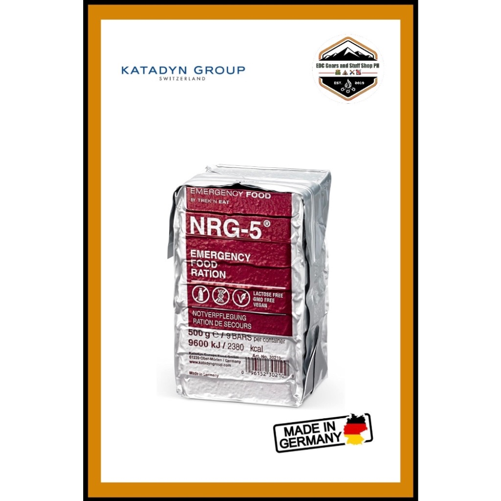 NRG EMERGENCY FOOD RATION Made in Germany