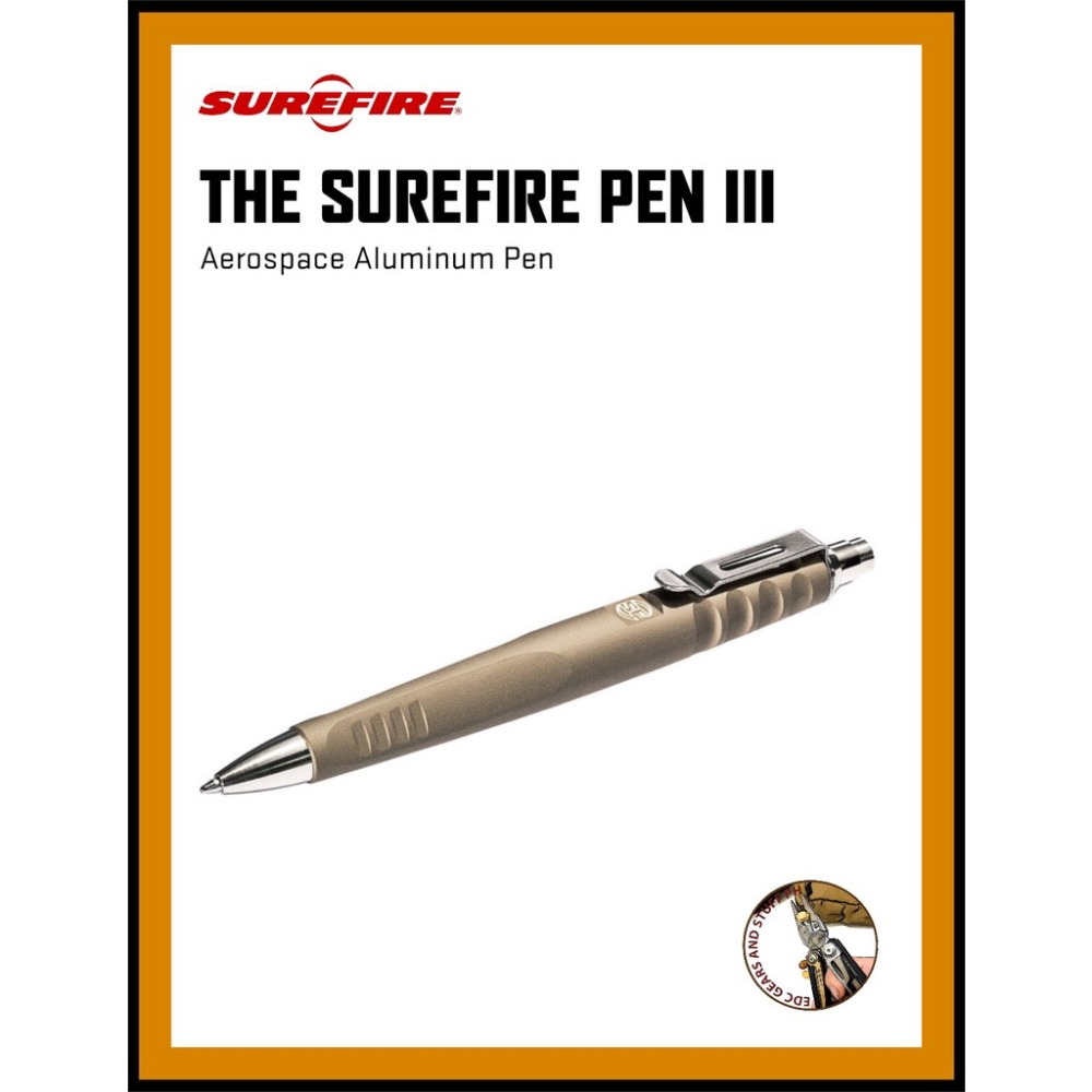 ￼SUREFIRE Pen model 03 - TAN