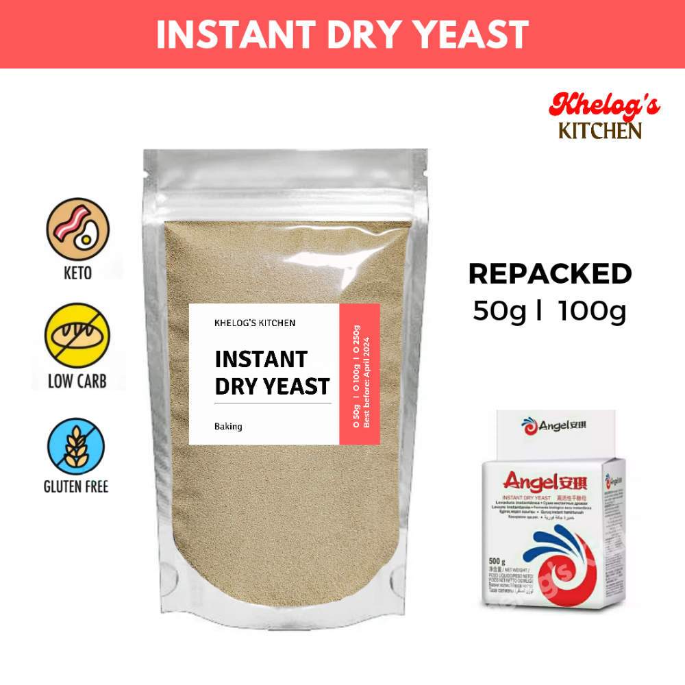 Angel Instant Dry Yeast 50g / 100g