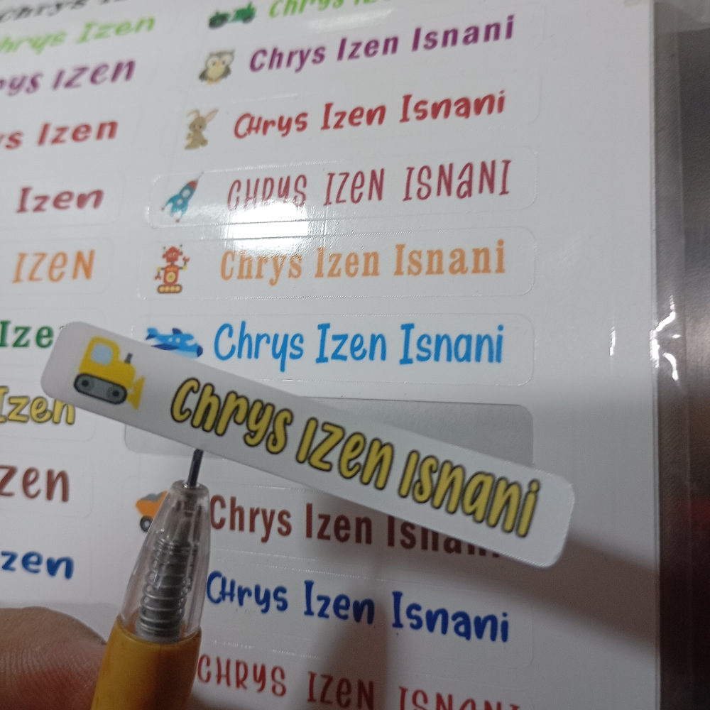 Label stickers