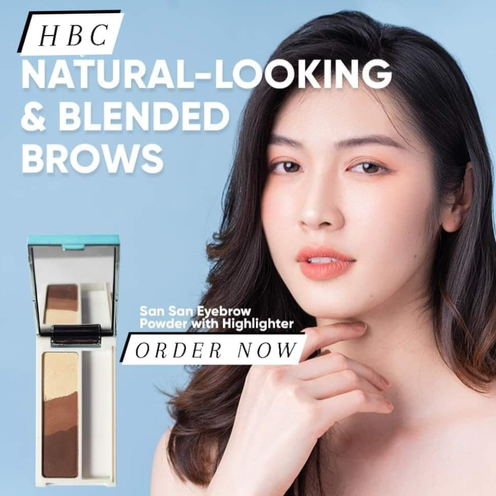 San•San Eyebrow Powder with Highlighter