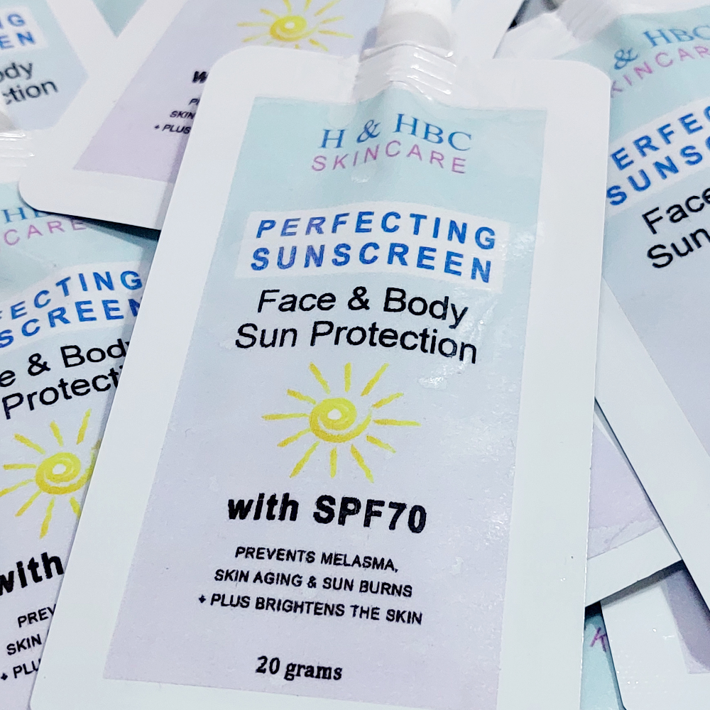 Perfecting Face & Body Sunscreen SPF70