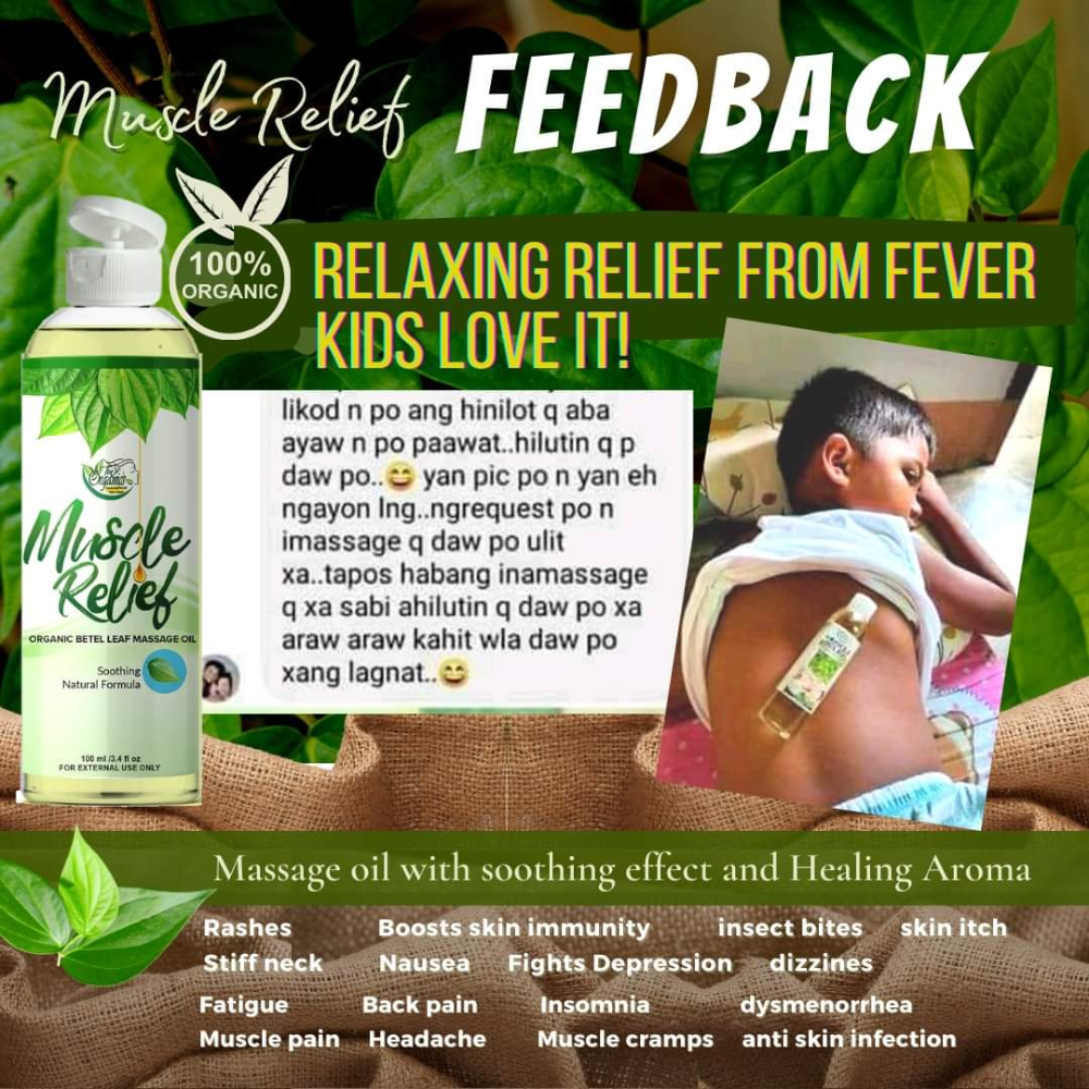 Muscle Relief by Tins Organic ADN