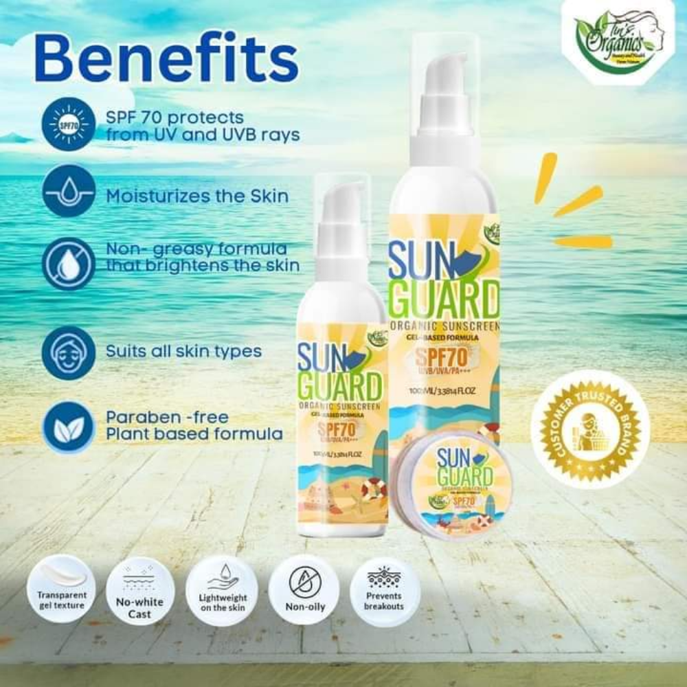 SUNGUARD SUNSCREEN by Tins Organic ADN