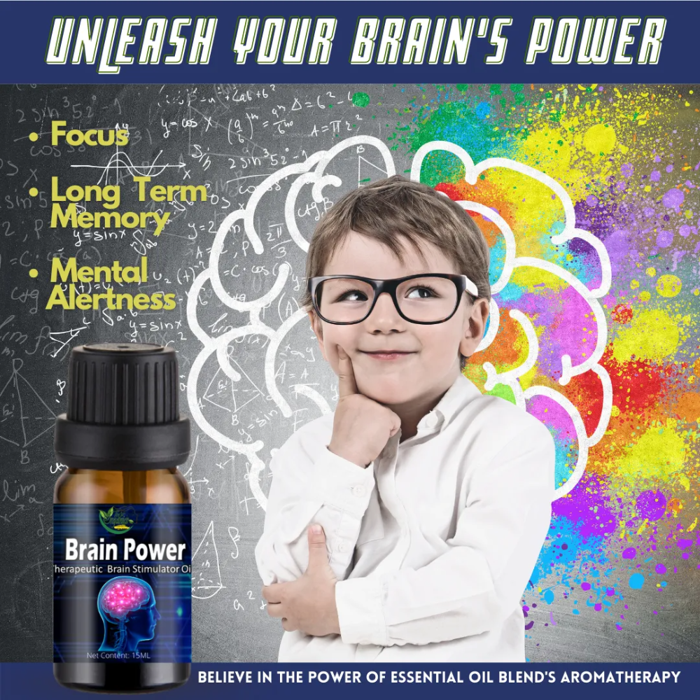 ORGANIC BRAIN POWER MEMORY ENHANCER by Tins