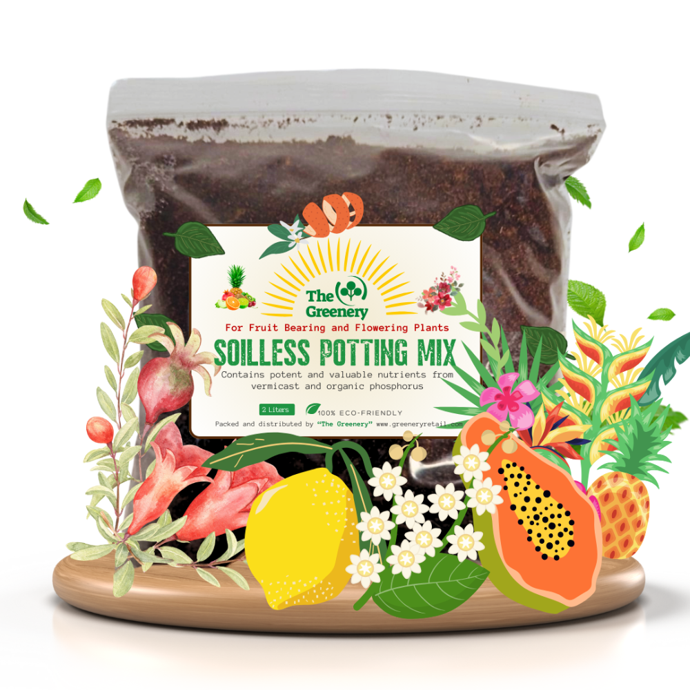Fruit and Flower Production Soilless Potting Mix | 2 Liters