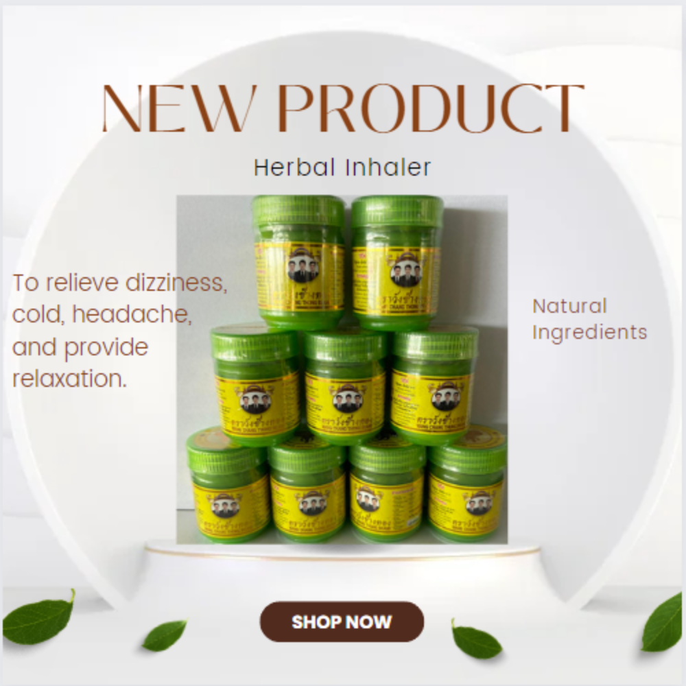 Herbal inhale instant relief fr. dizziness,cold & headache