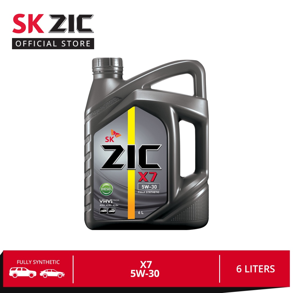SK ZIC X7 DIESEL 5W-30 6 Liters