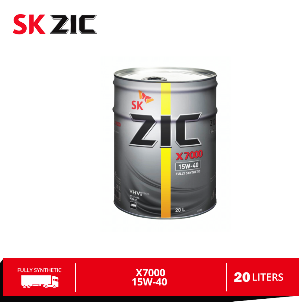 SK ZIC X7000 15W-40 20 Liters