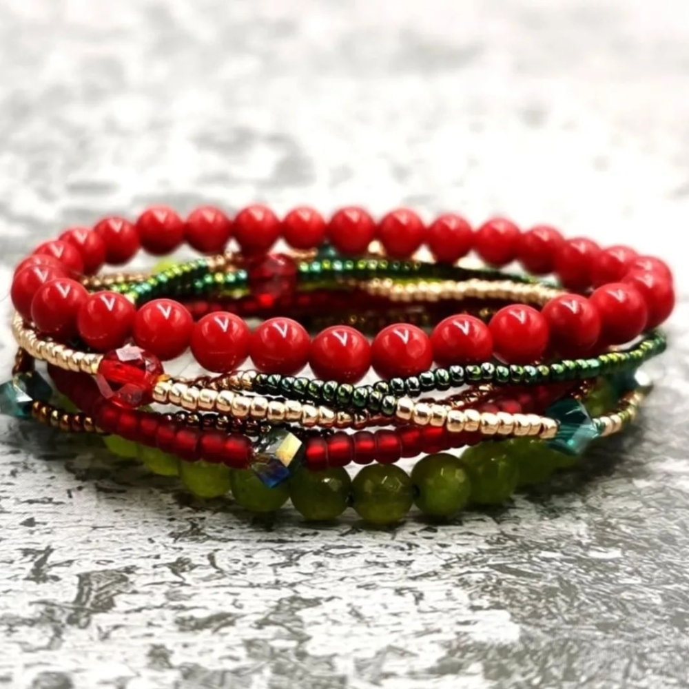 7 Stack Bracelets