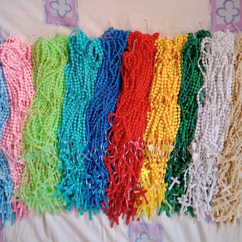 16 inches rosary (plain colors)