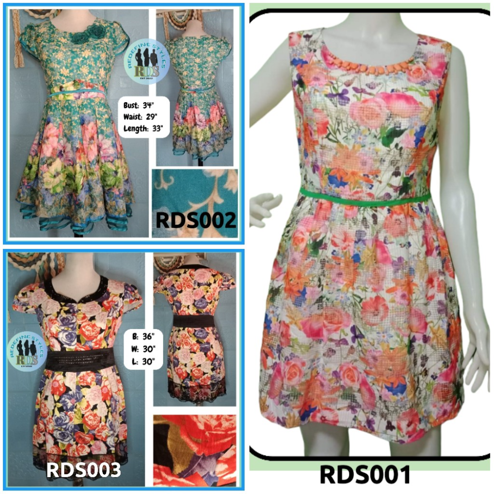 Mix Dress (P100 each)