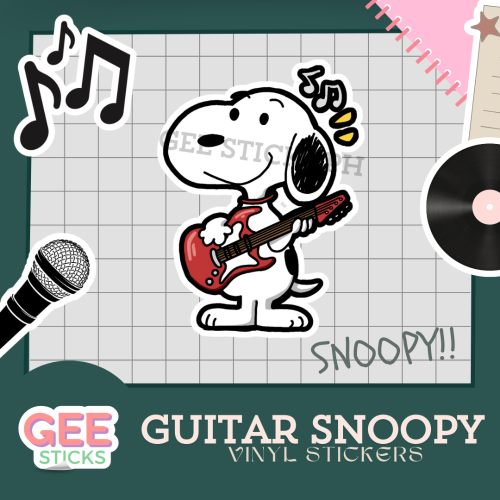 Guitar Snoopy
