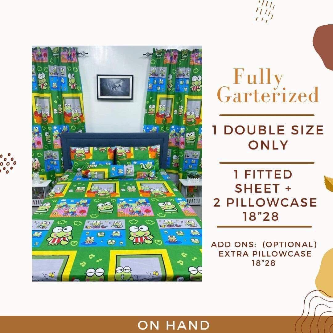 Kerropi Print Double Size Canadian Cotton Bedsheet