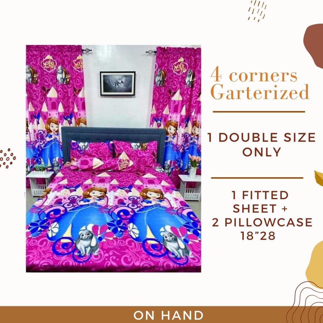 Princess Print Double Size Canadian Cotton Bedsheet