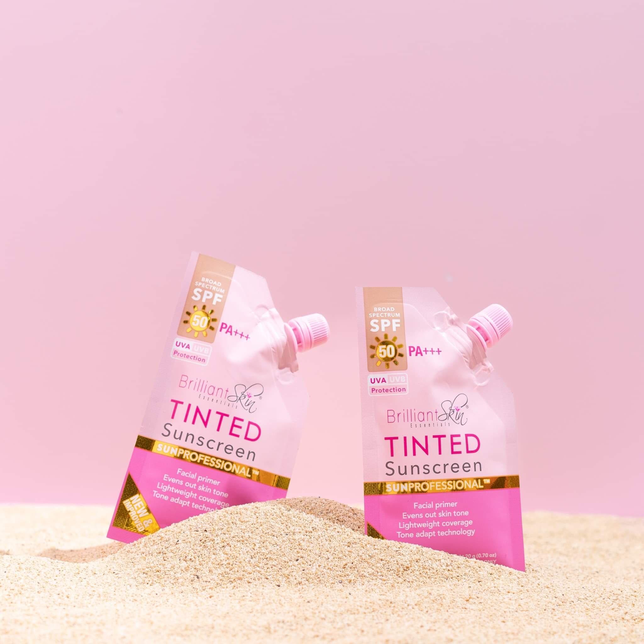 Tinted Sunscreen Facial Primer SPF50
