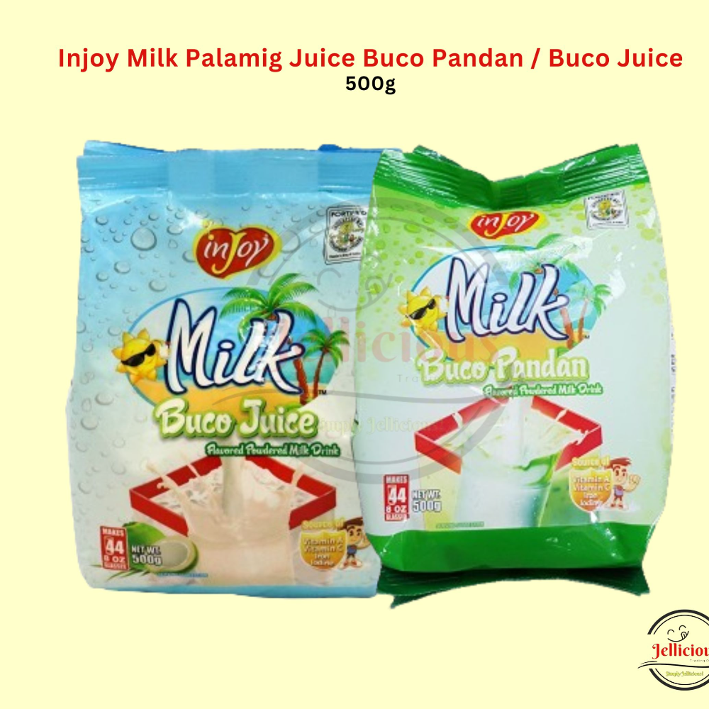 Injoy Milk Palamig Juice Buco Pandan / Buco Juice 500g