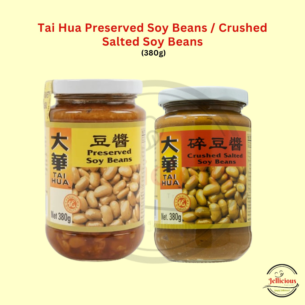 Tai Hua Preserved / Crushed Salted Soy Beans 380g