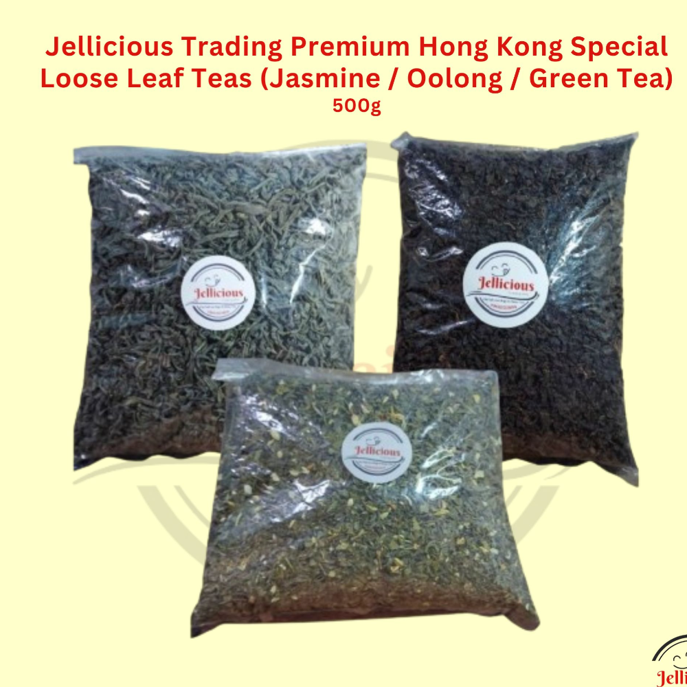 Hong Kong Loose Leaf Tea (Jasmine/Oolong/Green Tea) 500g
