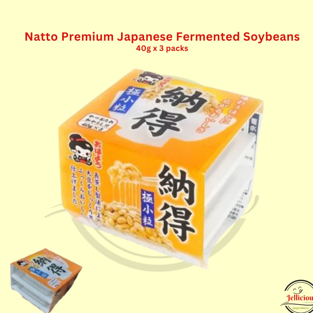 Natto Premium Japanese Fermented Soybeans 40g x 3 packs