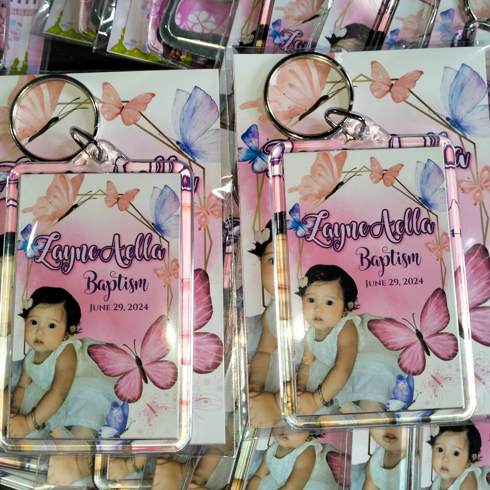 ACRYLIC KEYCHAIN 50 PIECES