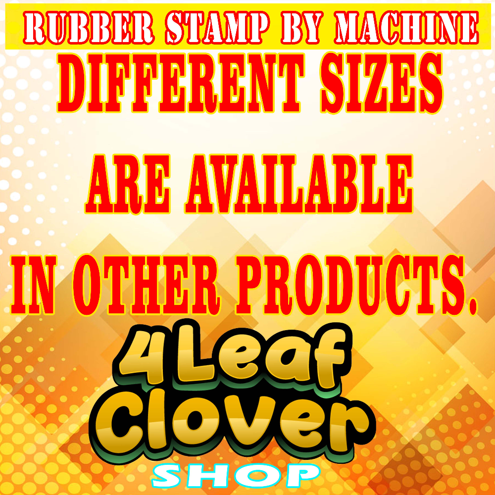 Rubber Stamp (Personalized)