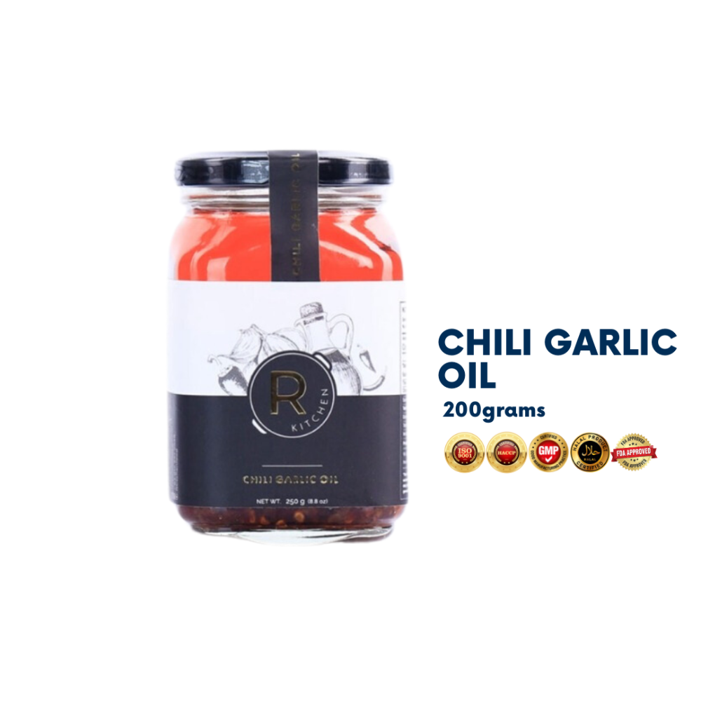 R Kitchen Chili Garlic Oil 250 grams