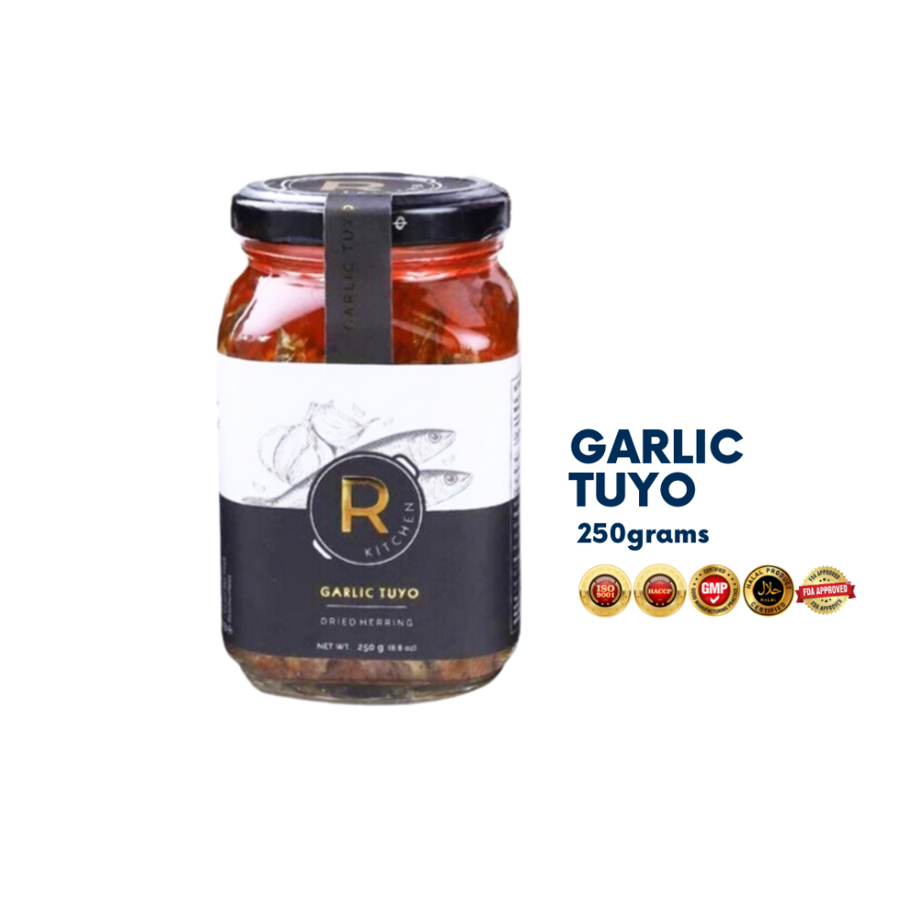 R Kitchen Garlic Tuyo - Premium Gourmet 250 grams