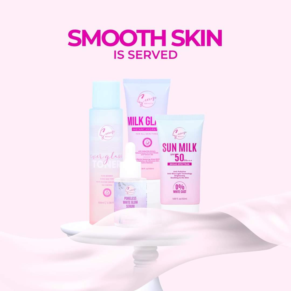 Sereese Beauty Cinco Set Glass  & Smooth Skin