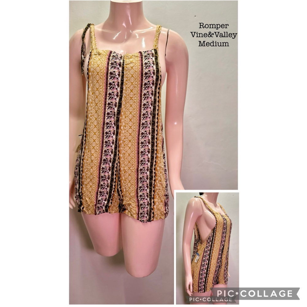 Vine&Valley Yellow romper