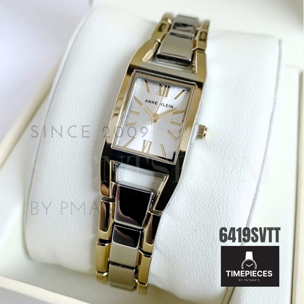 Anne Klein Women's Classic 2-Tone Bracelet Watch 6419SVTT
