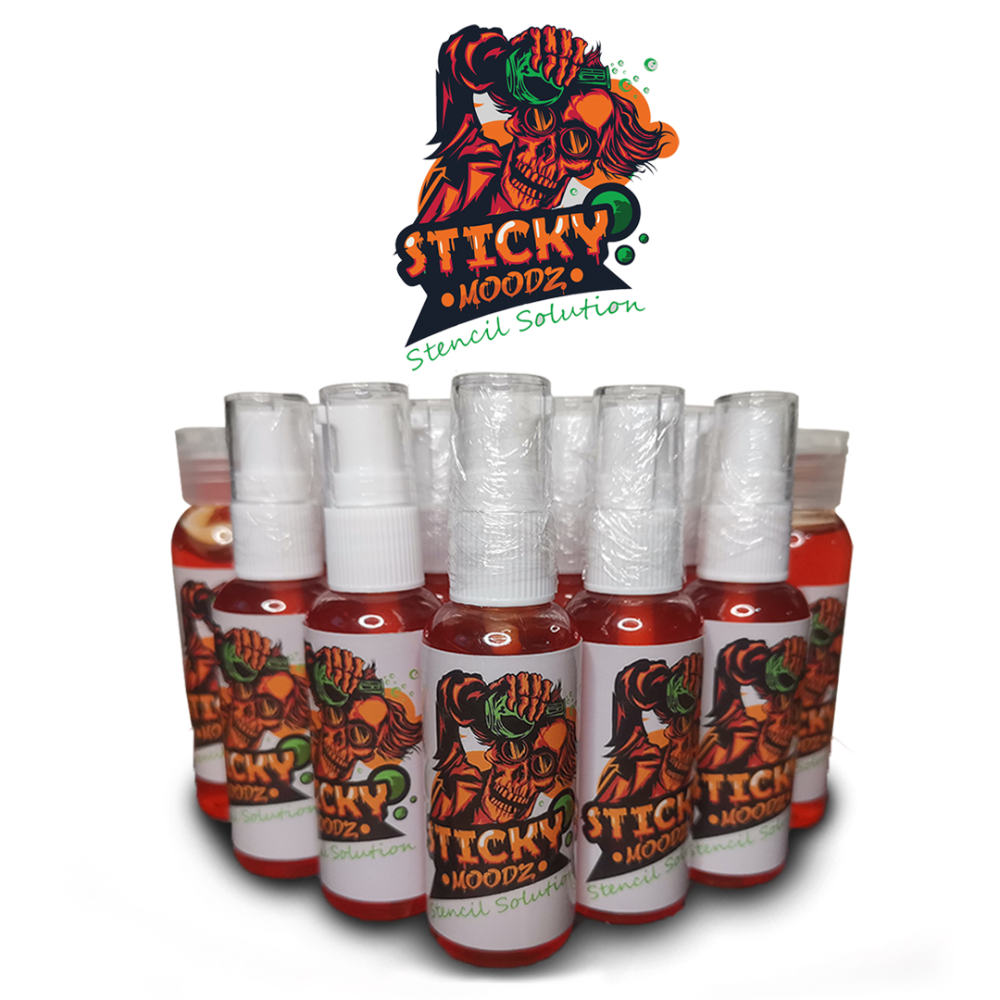 Sticky Moodz Tattoo Stencil Solution