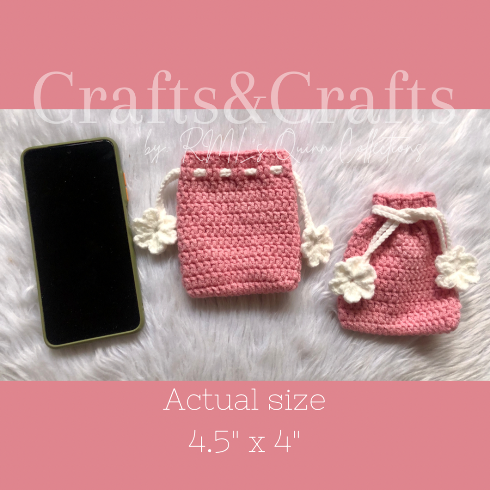 Crochet small pouch