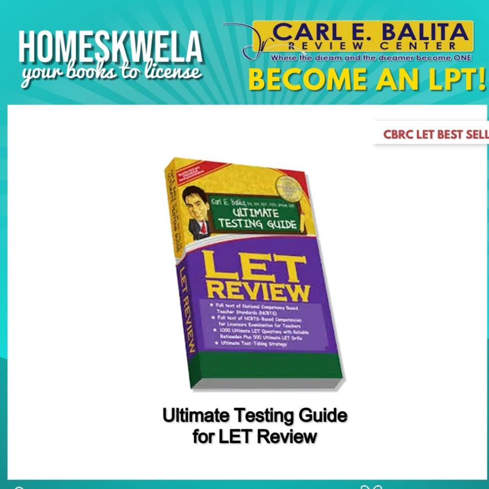 CBRC LET REVIEWERS - UTG & ULG