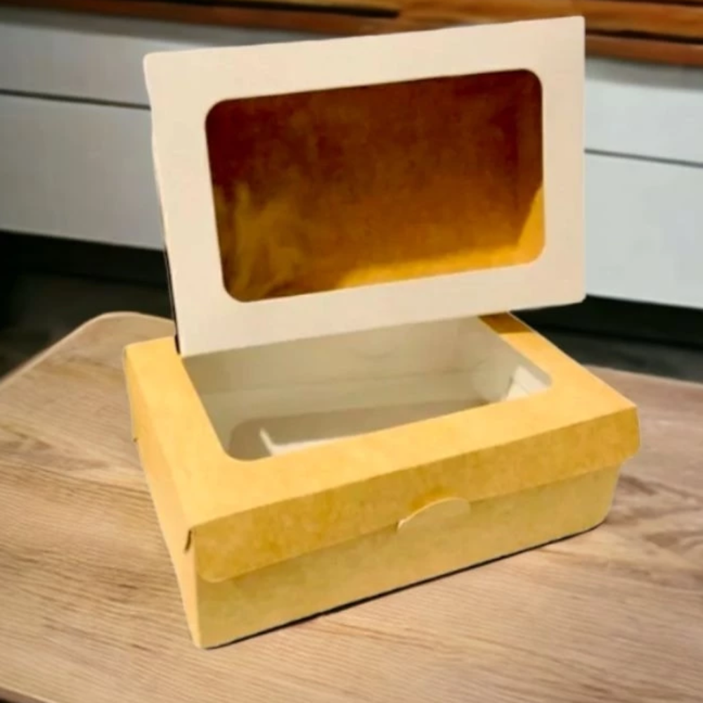6x9x3 Pastry Box/Cupcake Box/High Quality/ Reversible