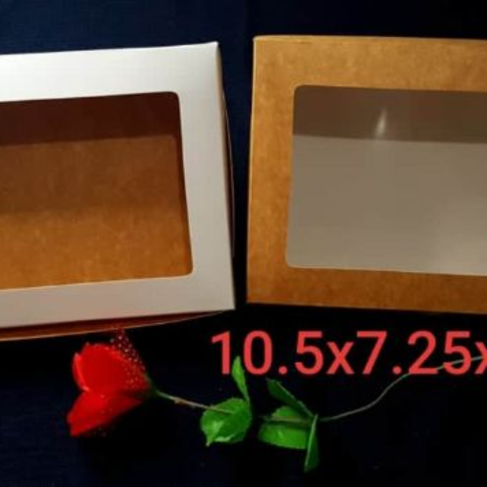 10x7x2 PastryBox/Donut Box/Reversible/High Quality