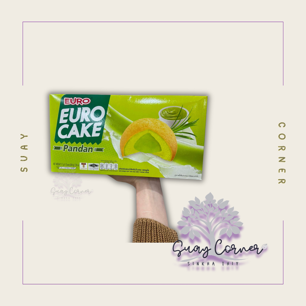 Euro Puff Cake With Filling 12pcs/box