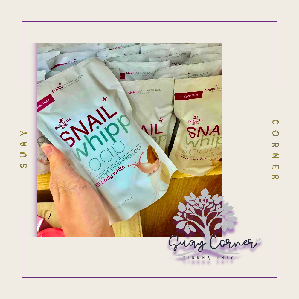 Precious Skin Snail White X10 Whipp Soap