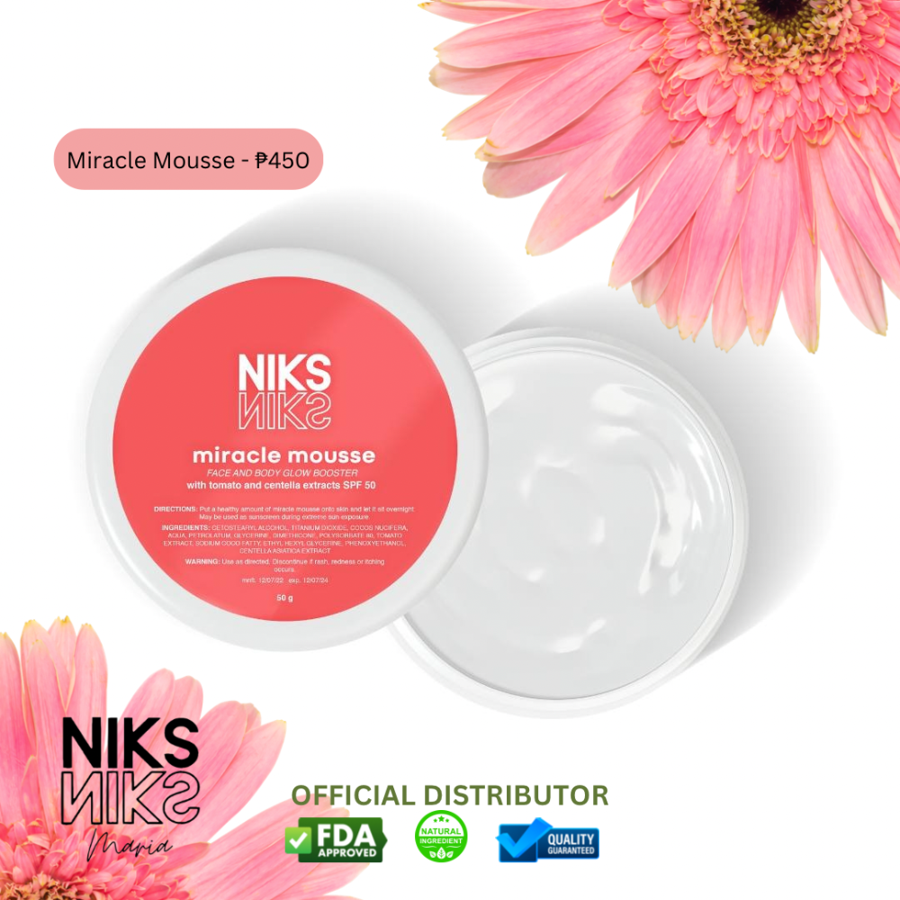 ￼Niks Skin Miracle Mousse with SPF50 (2025 expiry date)