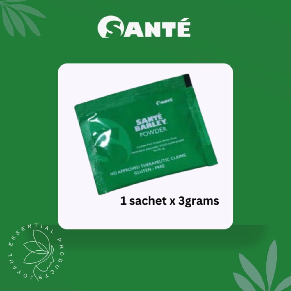 ￼Sante Barley Pure Powder sachet (3grams x 1sachet)