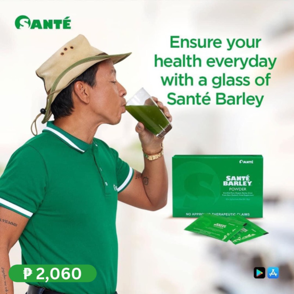 ￼Sante Barley Pure Barley Powder (3g x 30 sachets)