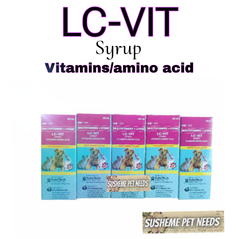 LC-VIT Multivitamins for DOG and CAT 60mL